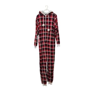 Frankie and Johnny women's fleece nonfooted onesie loungewear pajama